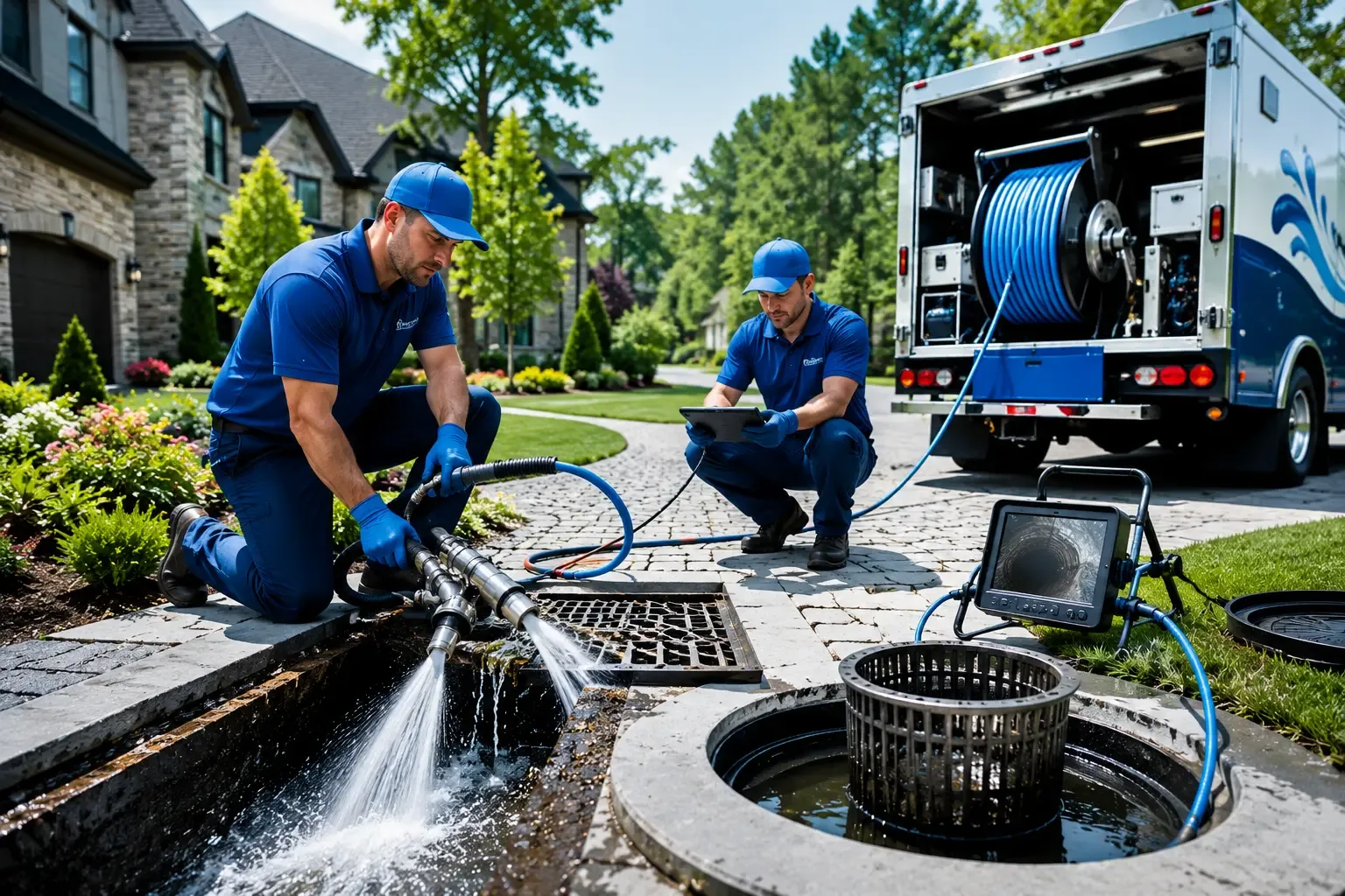 Local outdoor drain cleaning professionals in Meta, MO